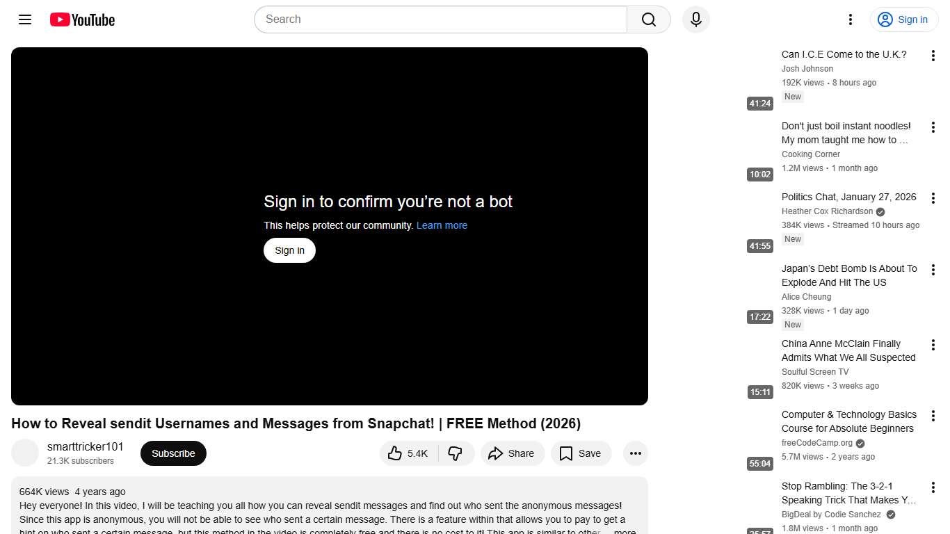 How to Reveal sendit Usernames and Messages from Snapchat! FREE Method (2026) - YouTube